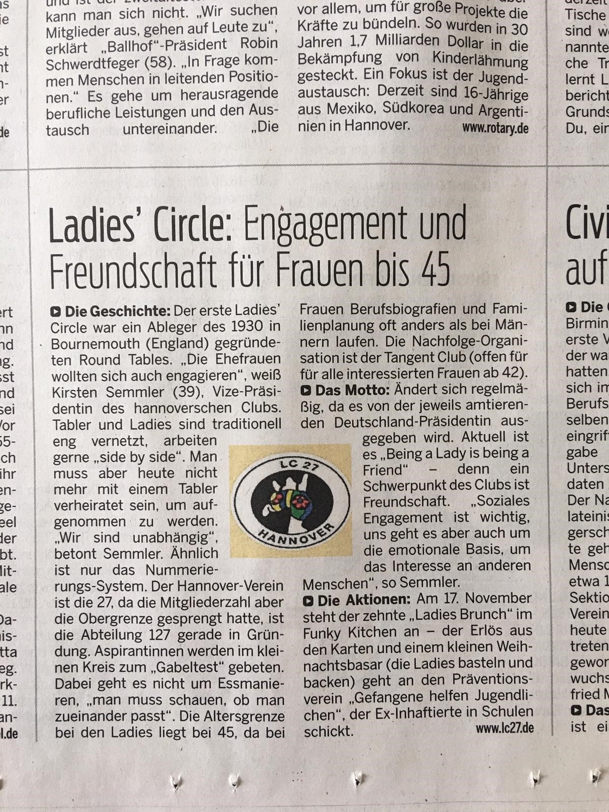 Artikel Ladies Circle